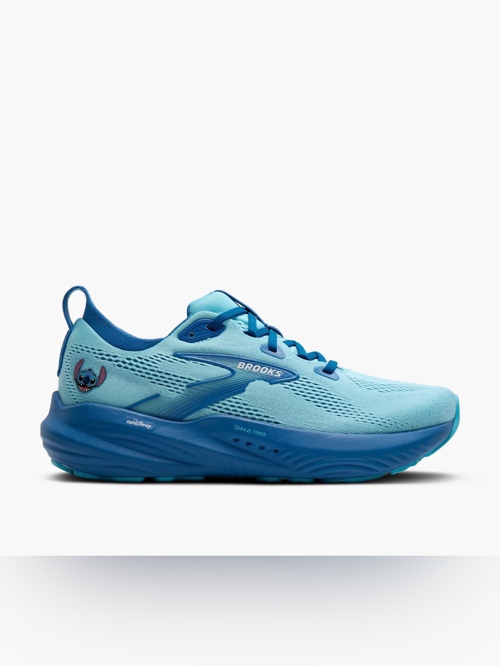 Brooks Glycerin 22 Stitch Size 8.5 W Blue Running Shoe